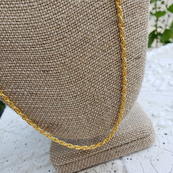 NEW Boutique Unisex Mens Womens 3MM Neckace Bracelet Set Gold Castlecore Gifts - Picture 8 of 10